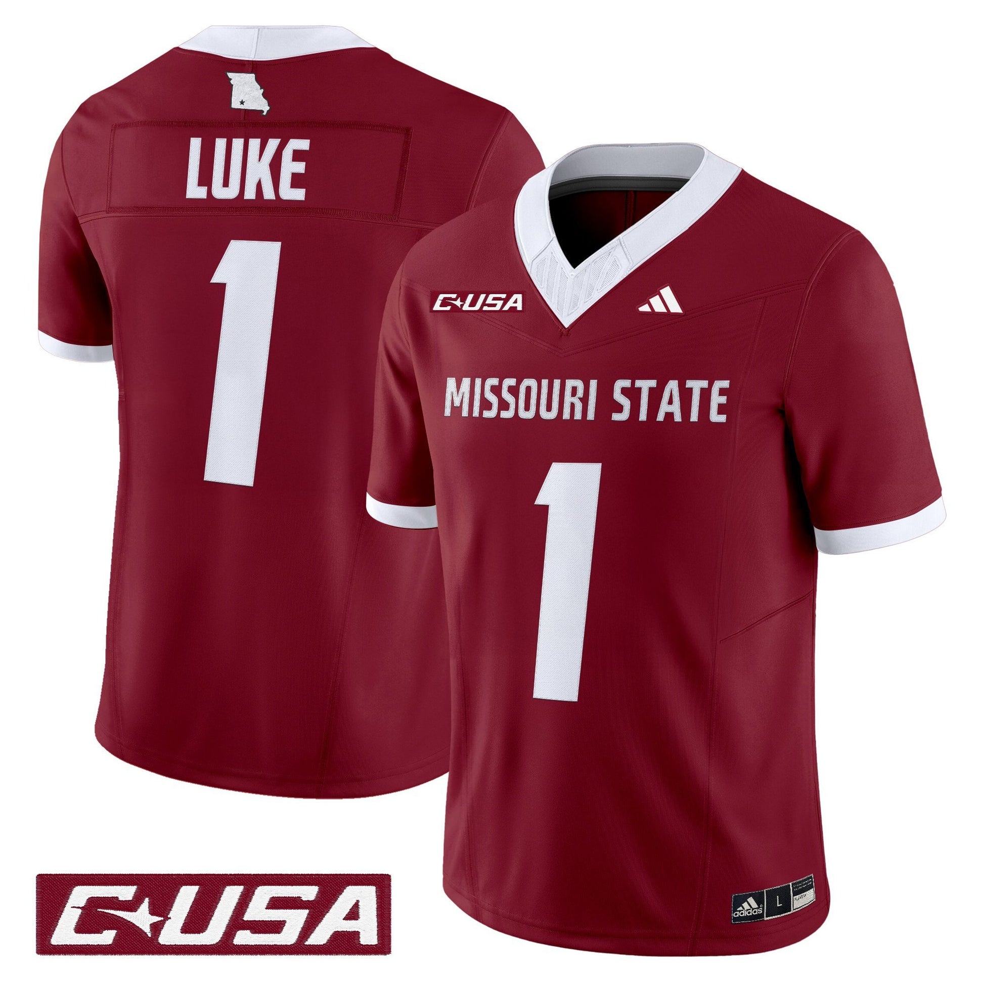 Men's Missouri State Bears 2025 Vapor Limited Jersey - All Stitched