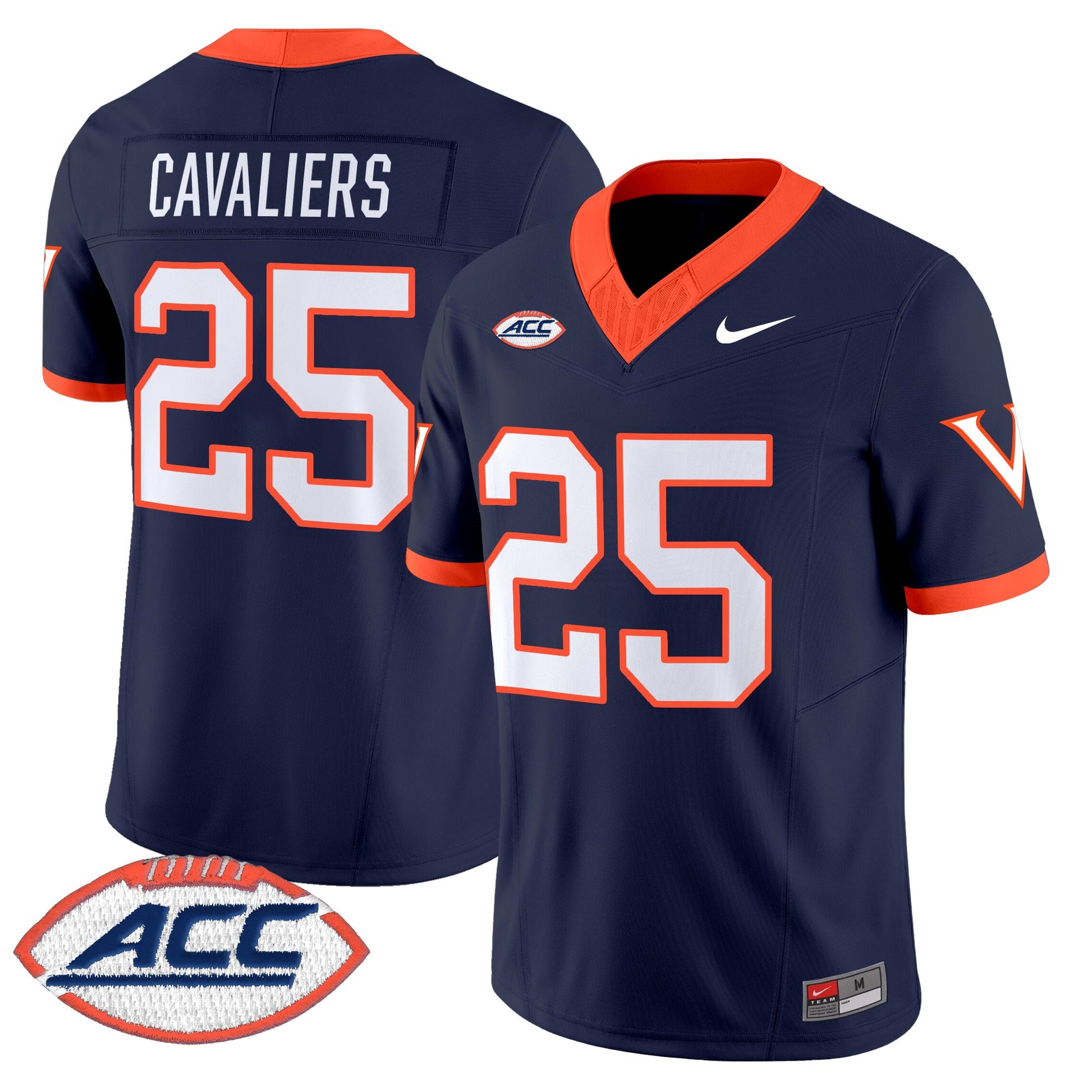 Men's Virginia Cavaliers 2025 Vapor Limited Jersey - All Stitched