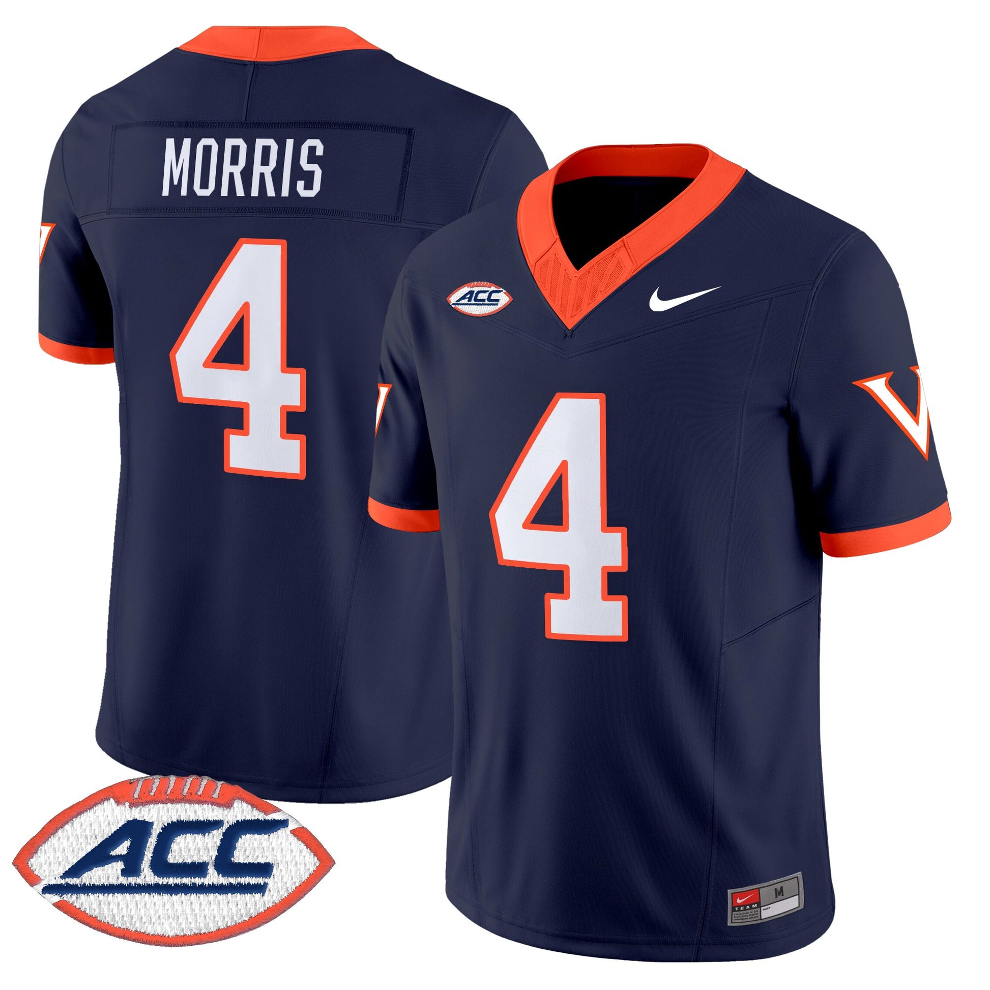 Men's Virginia Cavaliers 2025 Vapor Limited Jersey - All Stitched