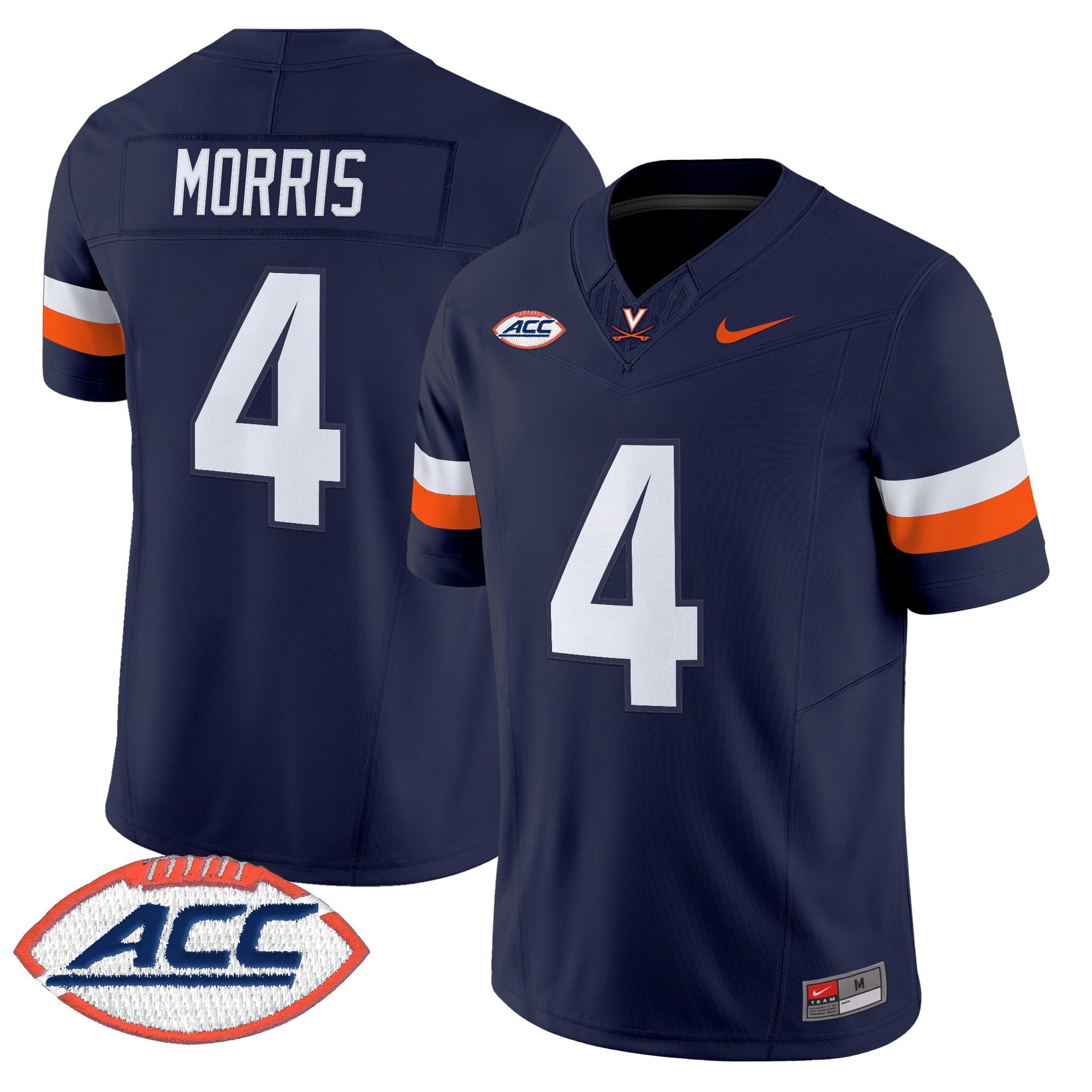 Men's Virginia Cavaliers 2025 Vapor Limited Jersey - All Stitched