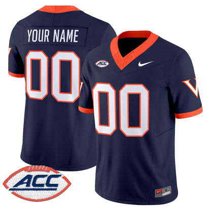 Virginia Cavaliers 2025 Vapor Limited Custom Jersey - All Stitched