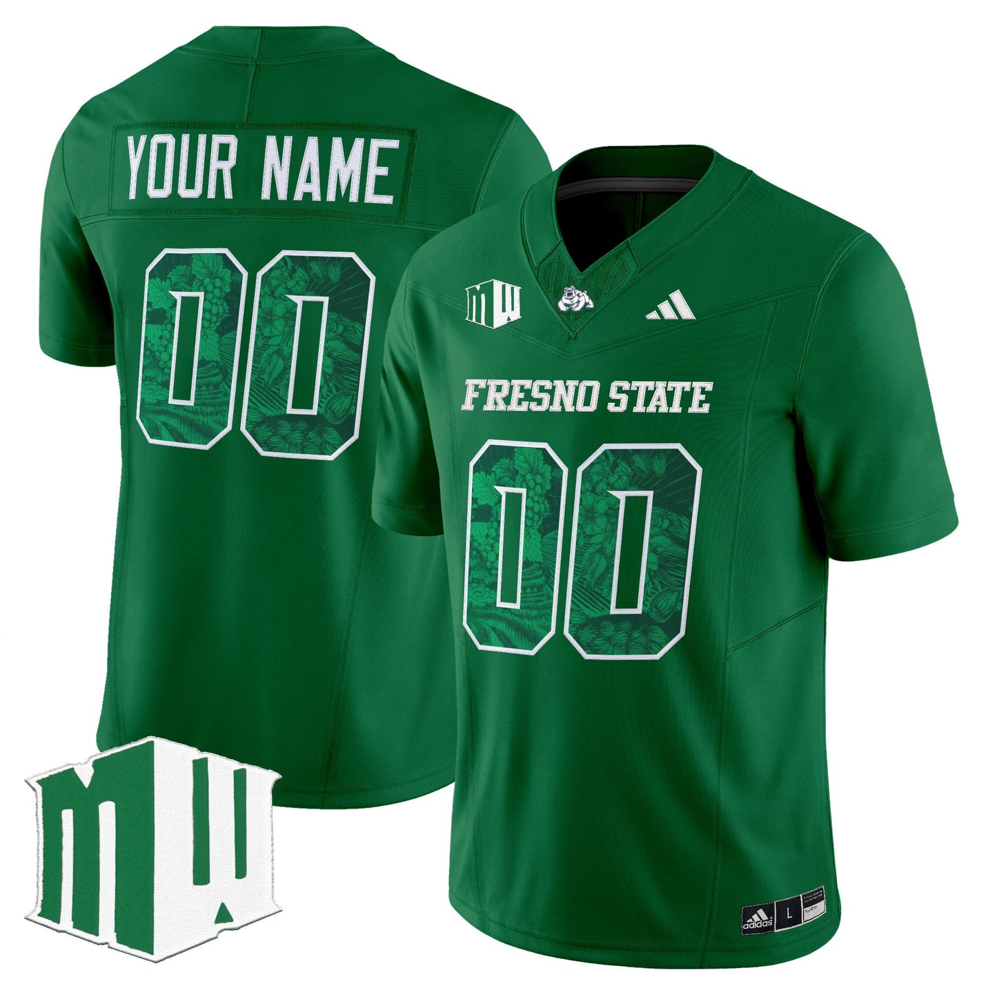 Fresno State Bulldogs 2025 'Ag Fest Edition' Vapor Limited Custom Jersey - All Stitched
