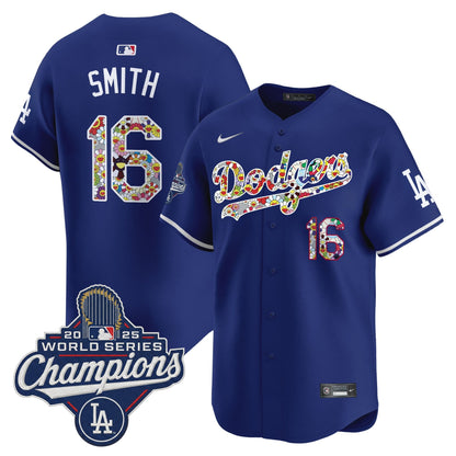 Men's Dodgers 2025 World Series Champions x Takashi Murakami Vapor Premier Limited Jersey - Stitched
