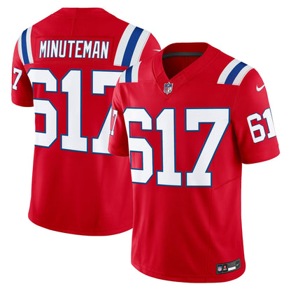 Men's New England Patriots Throwback Vapor Limited Jersey - All Stitched