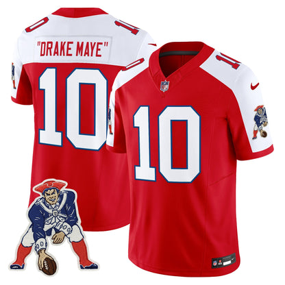 Men's New England Patriots Throwback Vapor Limited Jersey - All Stitched
