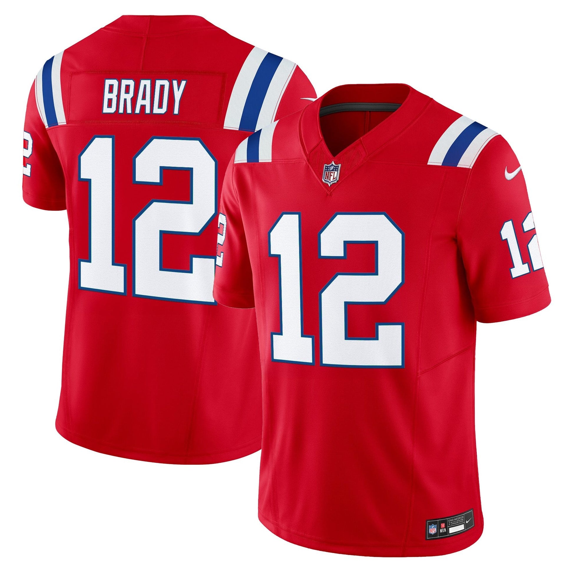 Men's New England Patriots Throwback Vapor Limited Jersey - All Stitched
