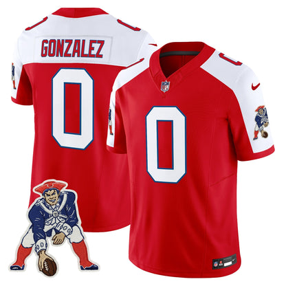 Men's New England Patriots Throwback Vapor Limited Jersey - All Stitched