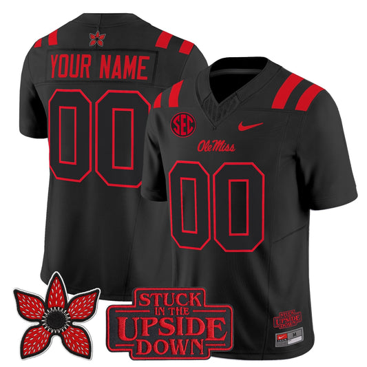 Ole Miss Rebels 'Stranger Things Edition' Vapor Limited Custom Jersey - All Stitched