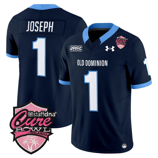 Men's Old Dominion Monarchs 2025 Cure Bowl Vapor Limited Jersey - All Stitched