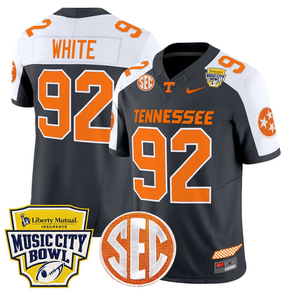 Men's Tennessee Volunteers 2025 Music City Bowl Vapor Limited Jersey - All Stitched