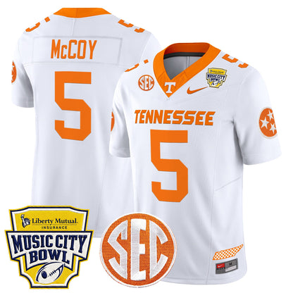 Men's Tennessee Volunteers 2025 Music City Bowl Vapor Limited Jersey - All Stitched