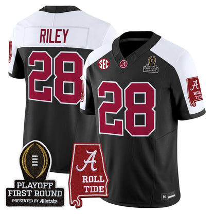 Men's Alabama Crimson Tide 2025 Playoff First Round Vapor Limited Jersey - All Stitched