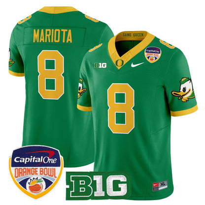 Men's Oregon Ducks 2026 Orange Bowl Vapor Limited Jersey - All Stitched