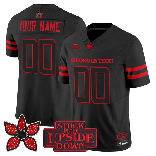 Georgia Tech Yellow Jackets 'Stranger Things Edition' Vapor Limited Custom Jersey - All Stitched