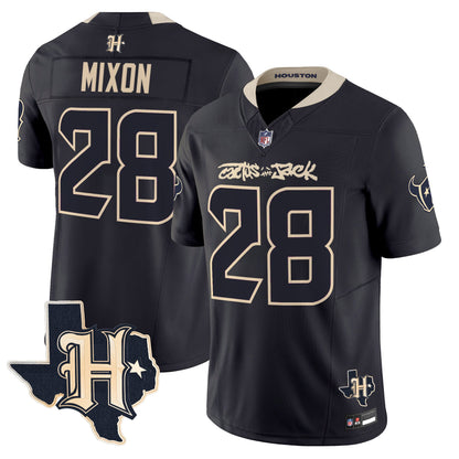 Men's Houston Texans x Cactus Jack Vapor Limited Jersey - All Stitched