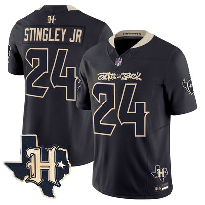 Men's Houston Texans x Cactus Jack Vapor Limited Jersey - All Stitched