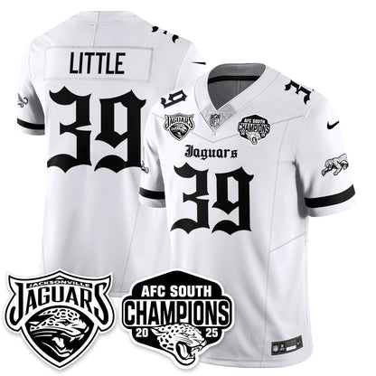 Jacksonville Jaguars Gothic AFC South Division Champions Vapor Limited Jersey - All Stitched