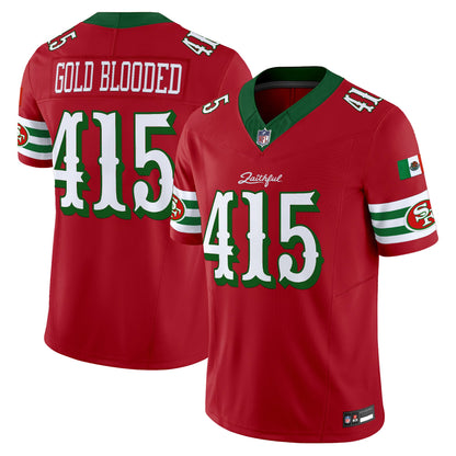 Men's San Francisco 49ers Mexico “Rivalries” Vapor Limited Jersey - All Stitched