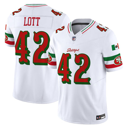 Men's San Francisco 49ers Mexico “Rivalries” Vapor Limited Jersey - All Stitched