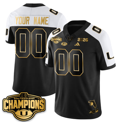 MIA Football Vapor Limited Gold Jersey - Fiesta Bowl Champions - All Stitched