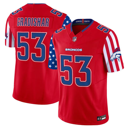 Men's Denver Broncos "America250 Edition" Vapor Limited Jersey - All Stitched