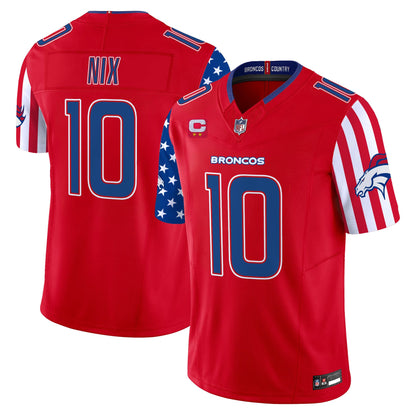 Men's Denver Broncos "America250 Edition" Vapor Limited Jersey - All Stitched