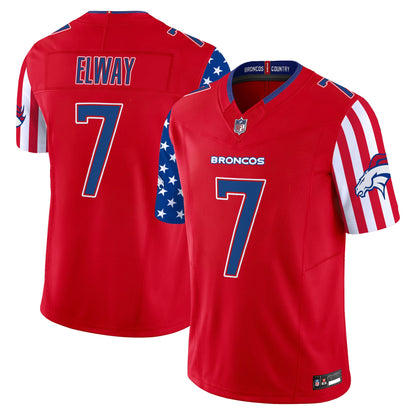 Men's Denver Broncos "America250 Edition" Vapor Limited Jersey - All Stitched