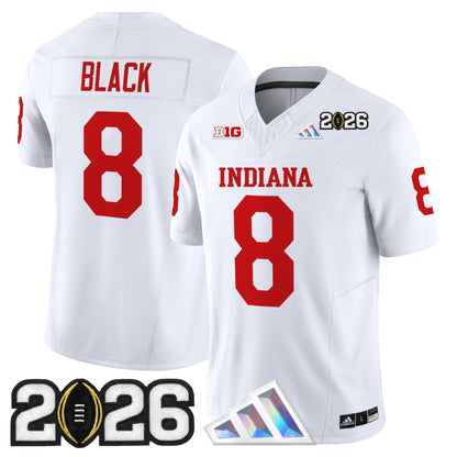 Men's Indiana Hoosiers 2026 CFP Final Patch Vapor Limited Jersey V3 - All Stitched