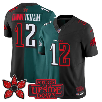 Men's Philadelphia Eagles 'Upside Down Edition' Vapor Limited Jersey - All Stitched