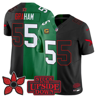 Men's Philadelphia Eagles 'Upside Down Edition' Vapor Limited Jersey - All Stitched