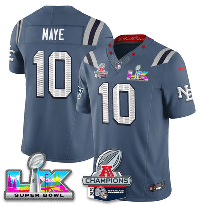 NE SB LX Patch Vapor Limited Gothic Jersey - All Stitched