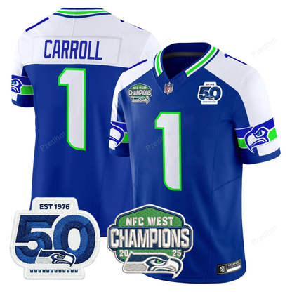 Seattle Seahawks NFC West Division Champions Vapor Limited Jersey V2 - All Stitched