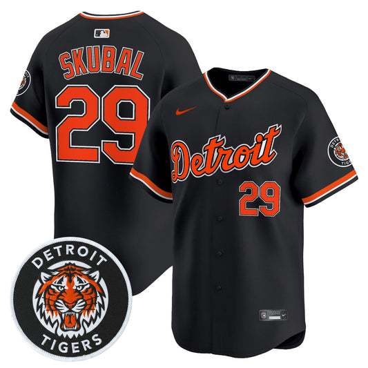 Men's Detroit Tigers 2026 Alternate Vapor Premier Limited Jersey - All Stitched