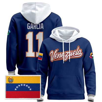 Men's Team Venezuela 2026 World Baseball Classic Vapor Premier Hoodie - All Stitched