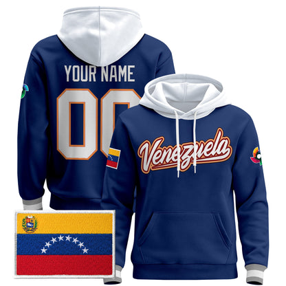 Team Venezuela 2026 World Baseball Classic Vapor Premier Custom Hoodie - All Stitched