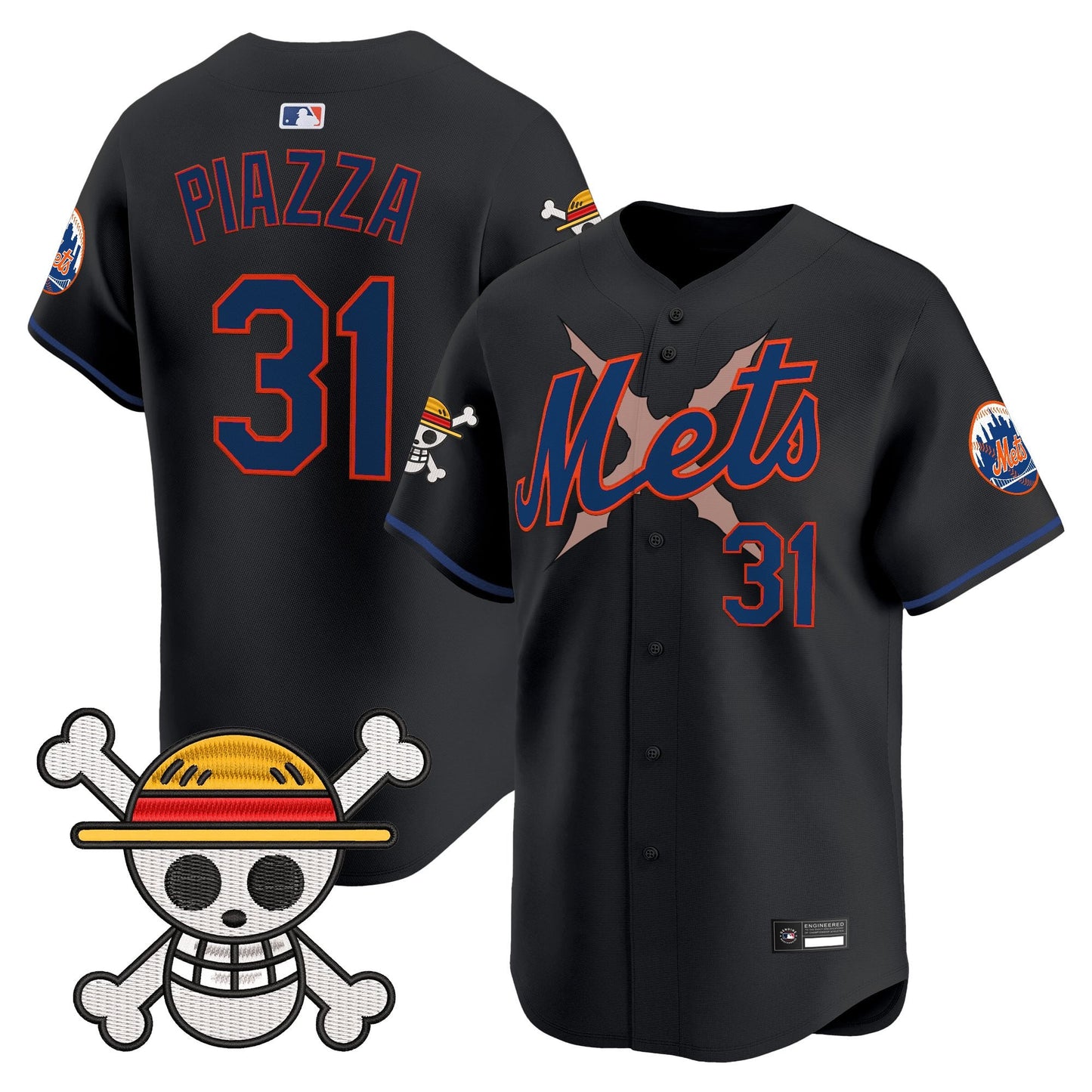 New York Mets x  OP Vapor Premier Limited Jersey - Stitched