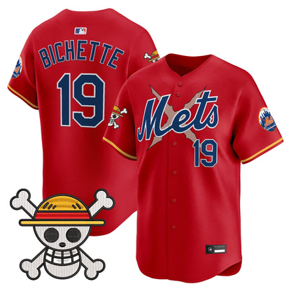 New York Mets x  OP Vapor Premier Limited Jersey - Stitched