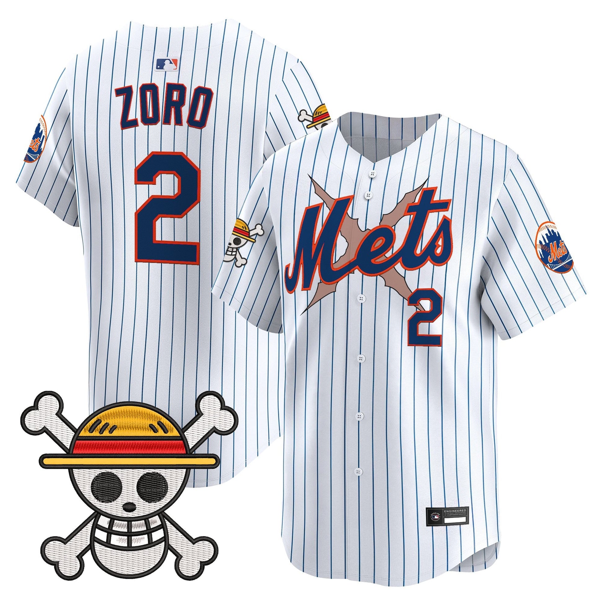 New York Mets x  OP Vapor Premier Limited Jersey - Stitched