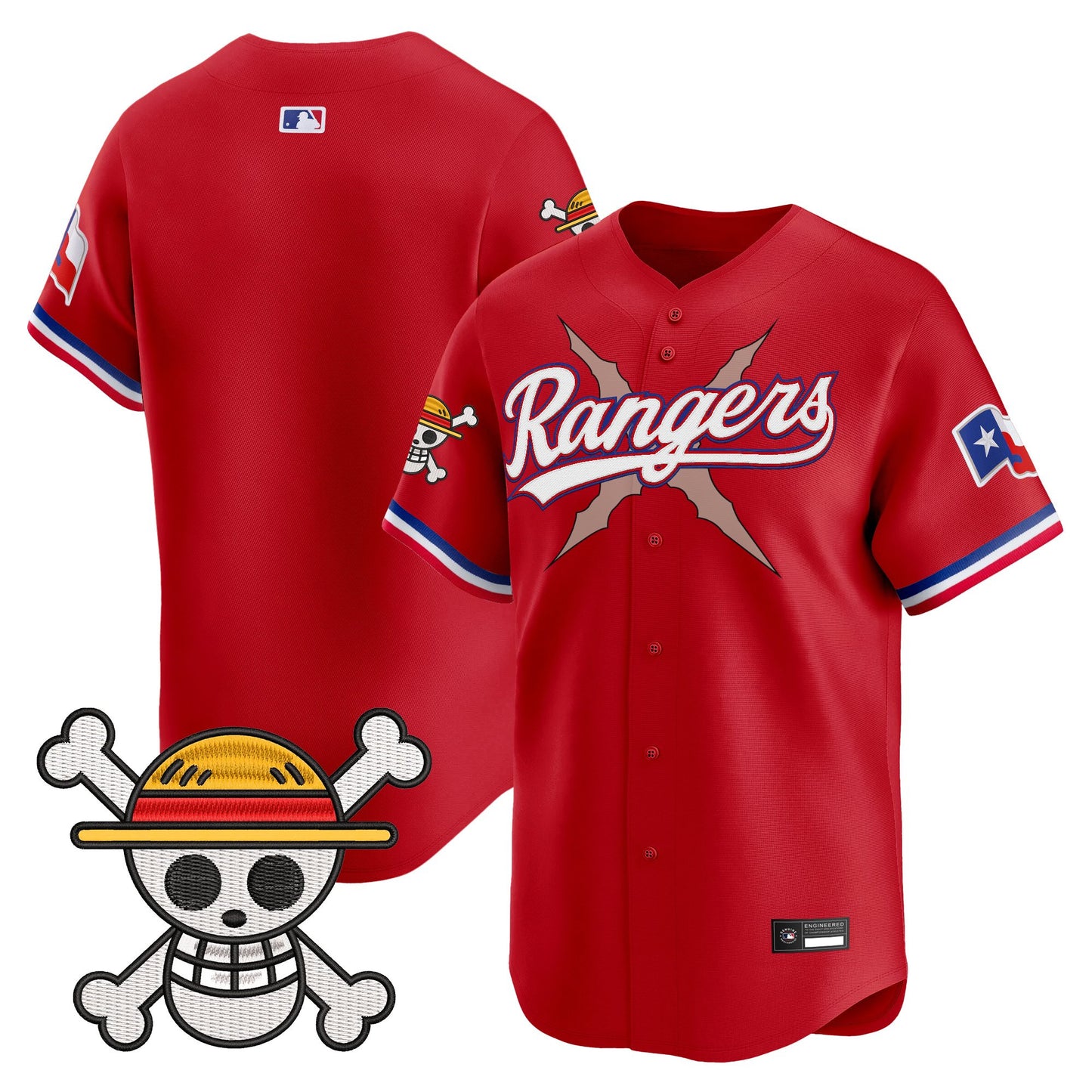 Texas Rangers x OP Vapor Premier Limited Jersey - Stitched