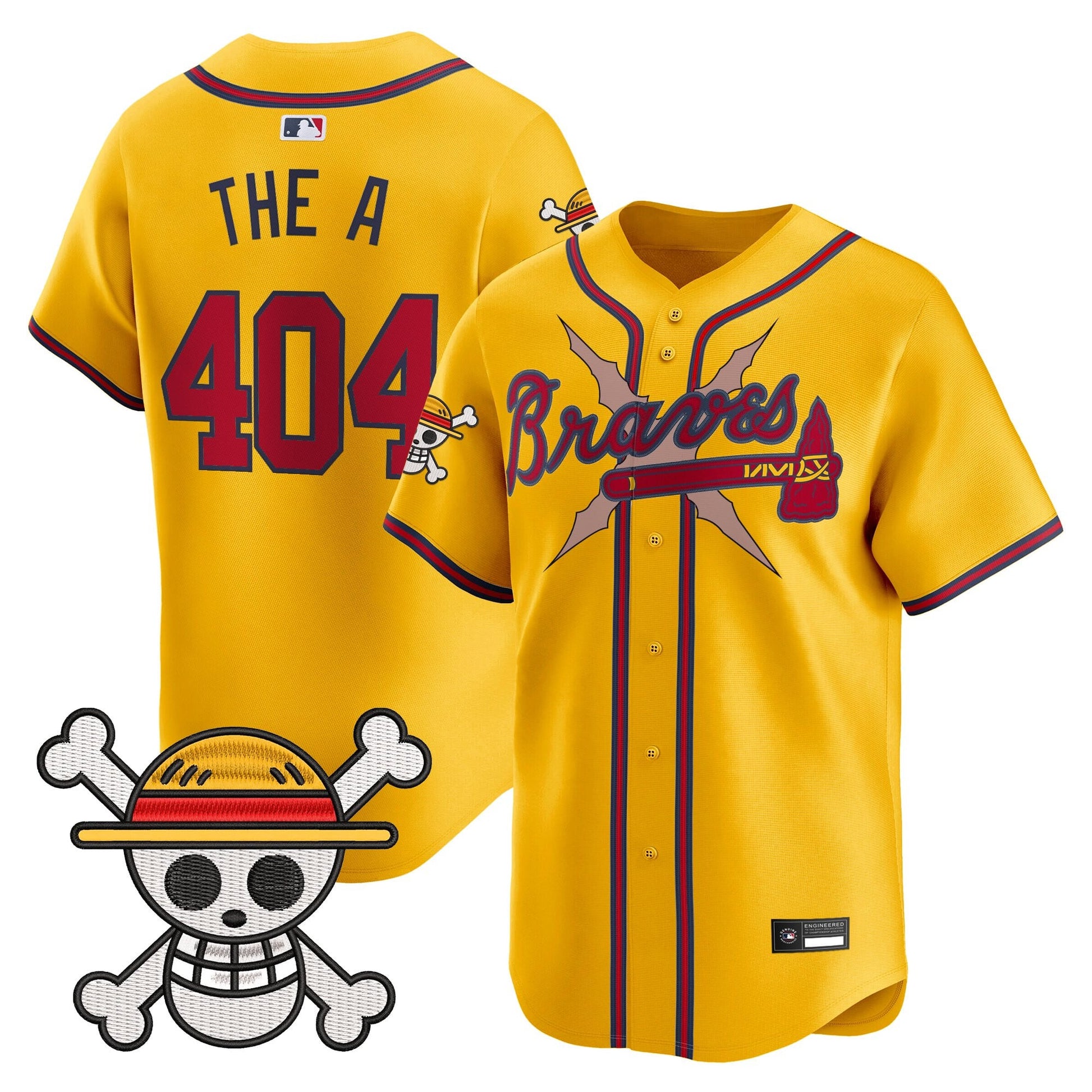 Atlanta Braves x  OP Vapor Premier Limited Jersey - Stitched
