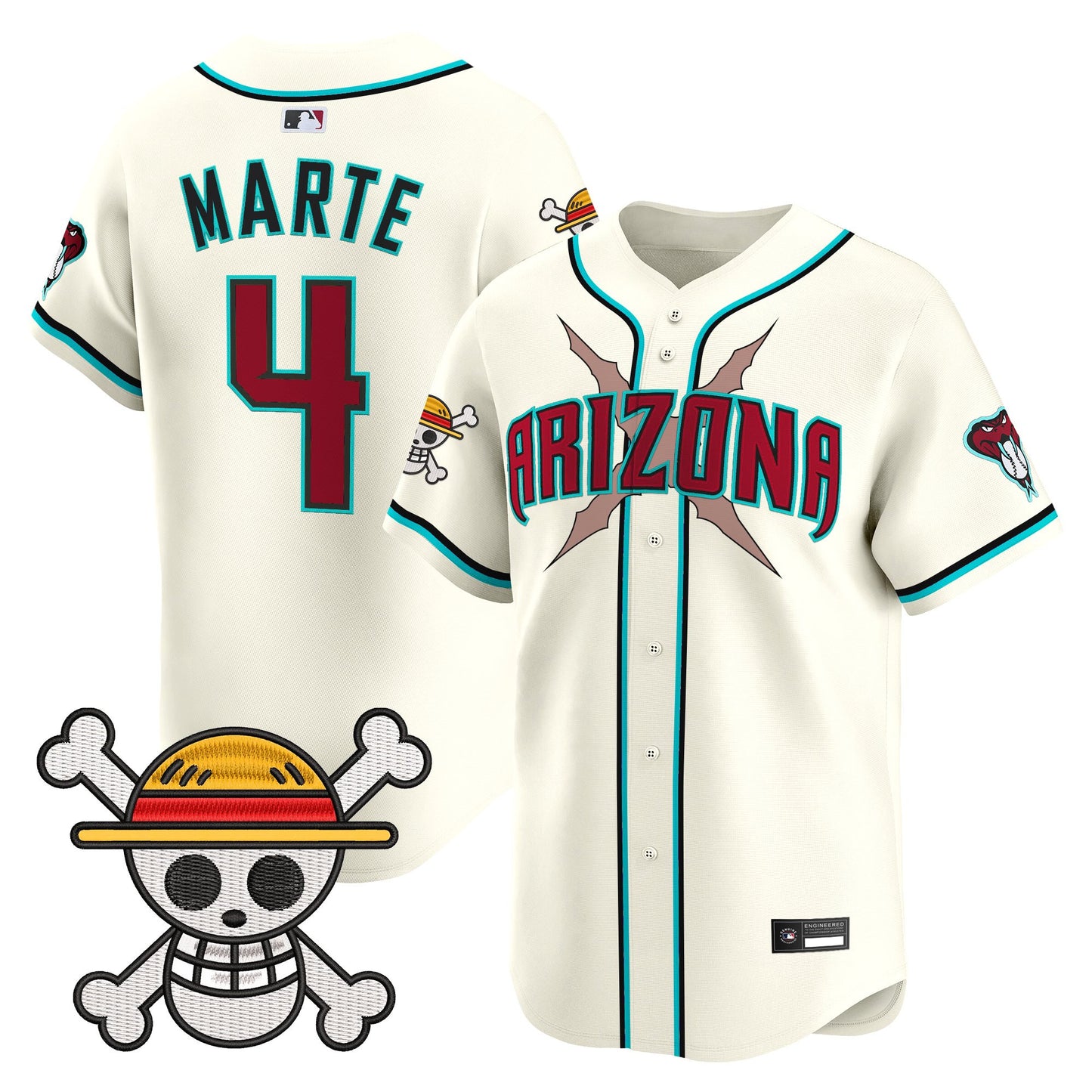 Diamondbacks x OP Vapor Premier Limited Jersey - Stitched
