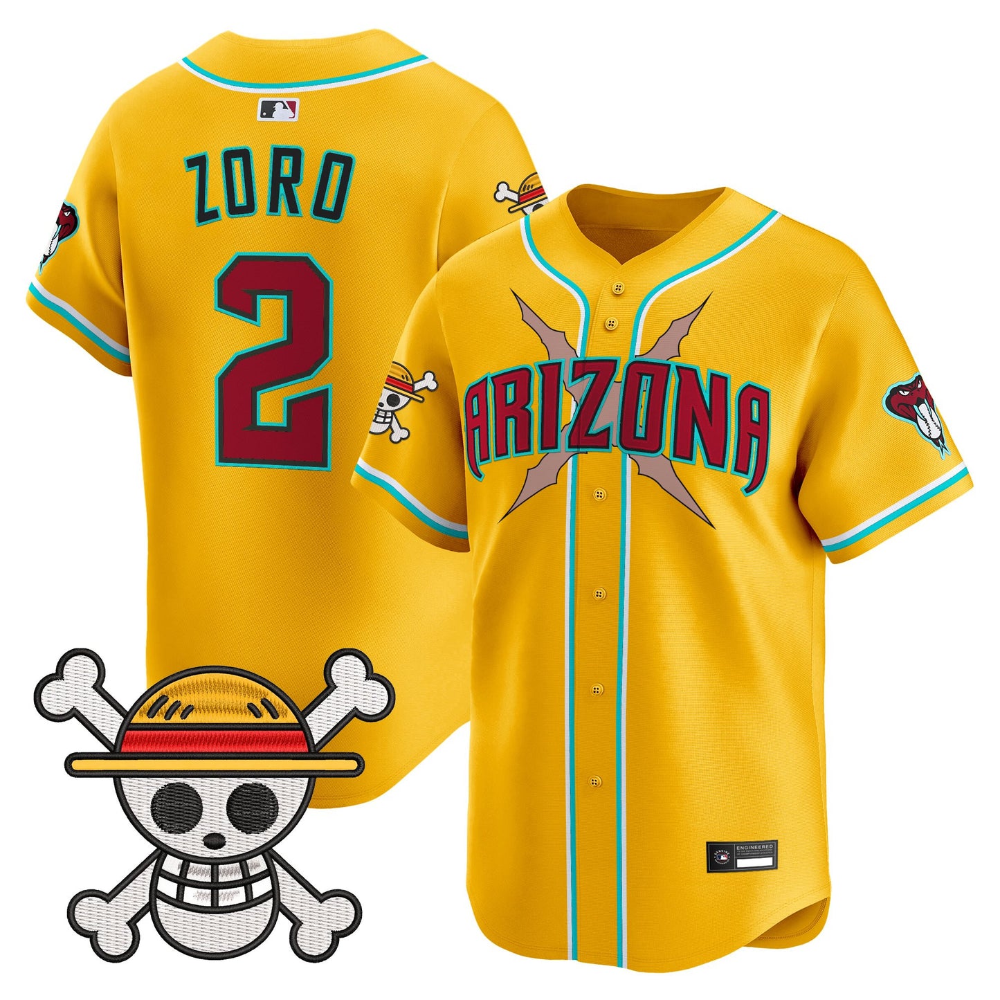 Diamondbacks x OP Vapor Premier Limited Jersey - Stitched