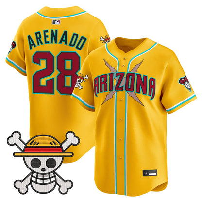 Diamondbacks x OP Vapor Premier Limited Jersey - Stitched