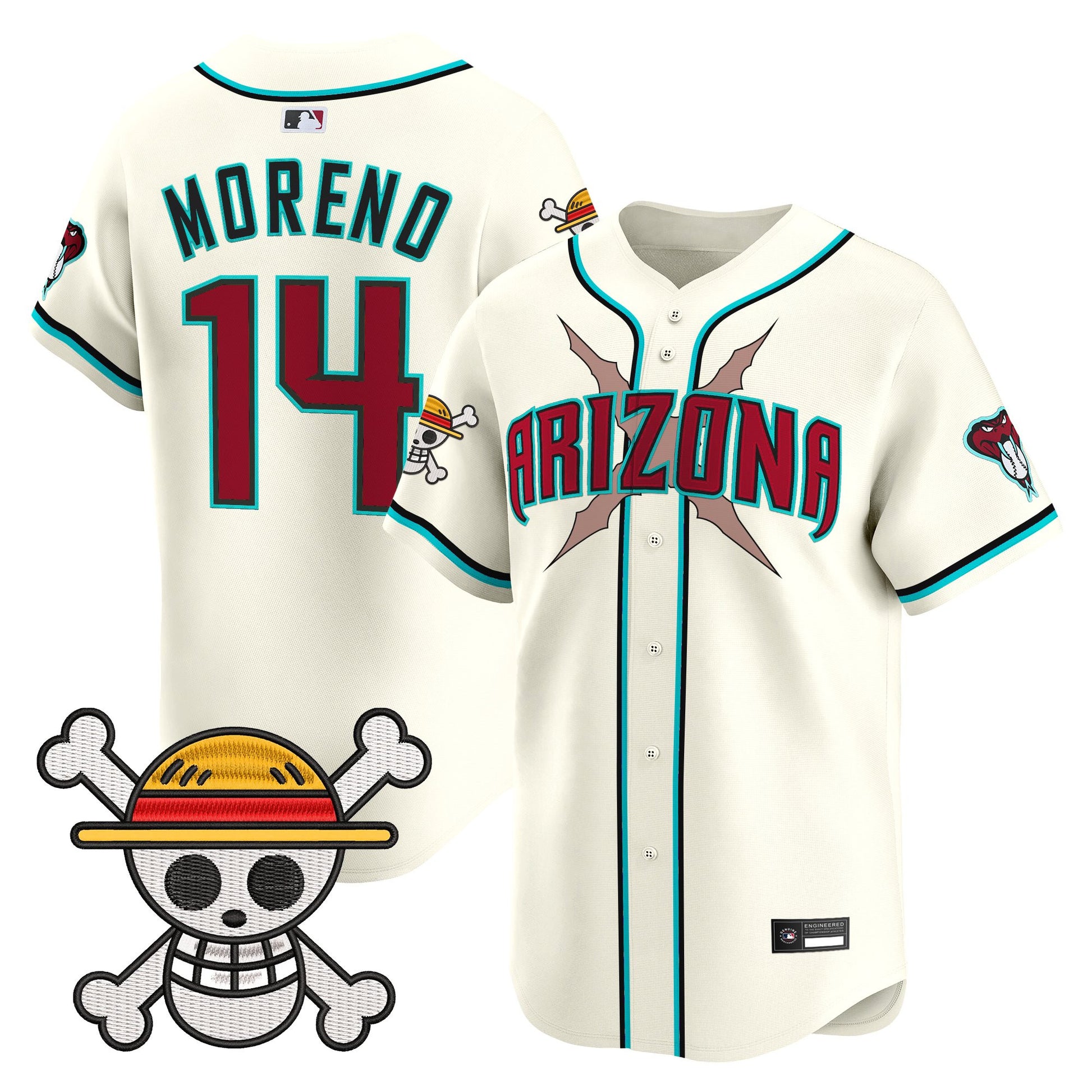 Diamondbacks x OP Vapor Premier Limited Jersey - Stitched