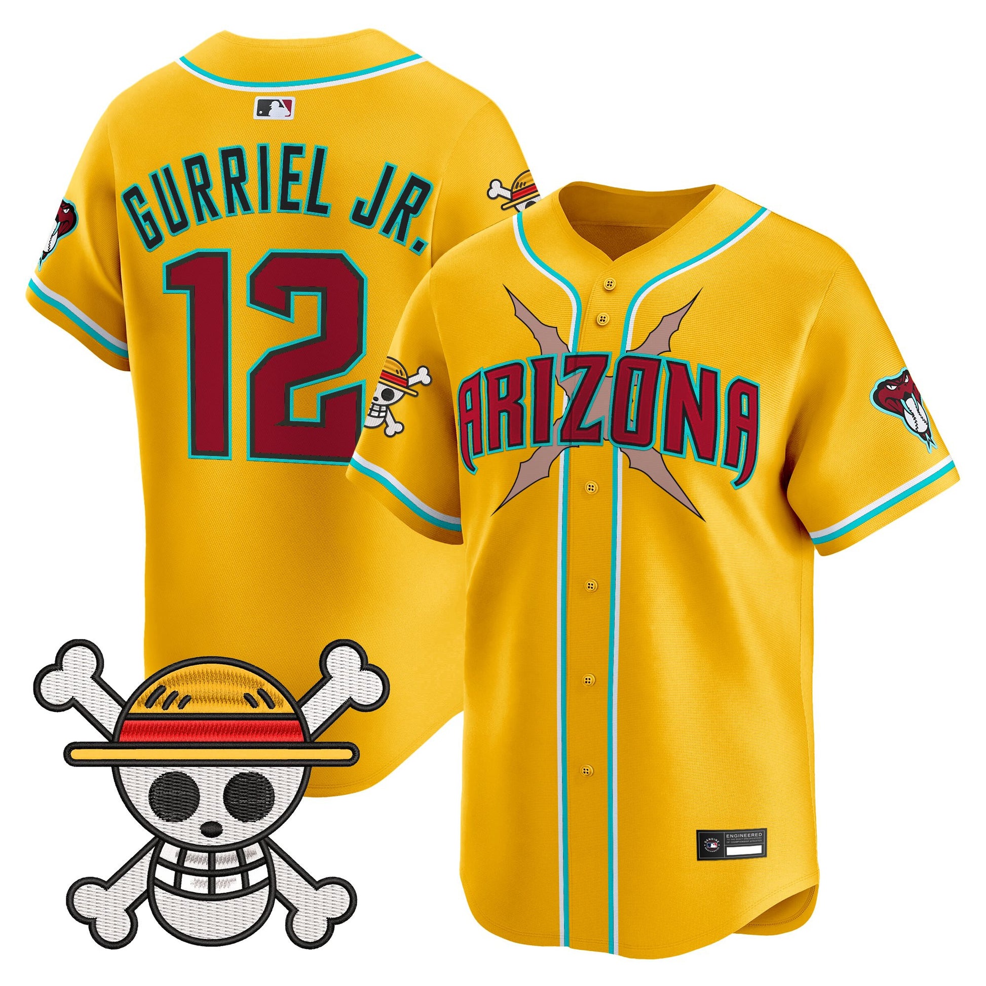 Diamondbacks x OP Vapor Premier Limited Jersey - Stitched