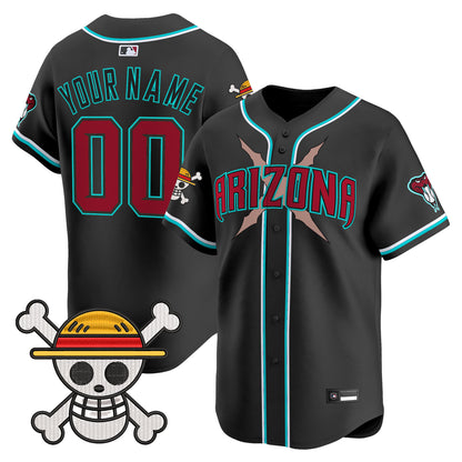 Diamondbacks x OP Vapor Premier Limited Custom Jersey - Stitched