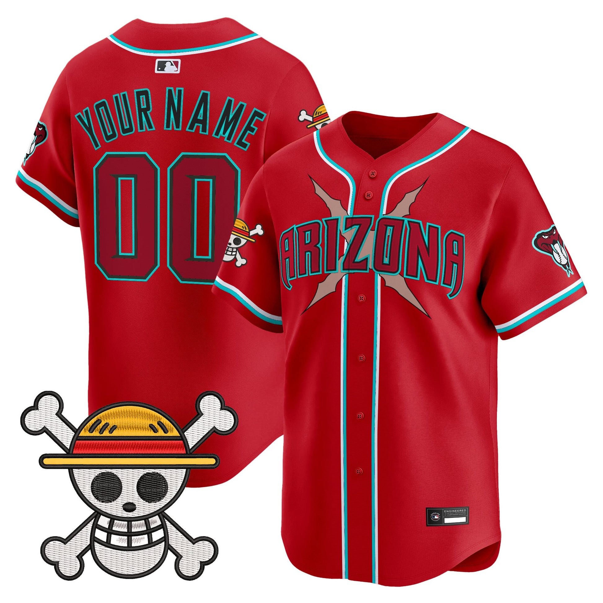 Diamondbacks x OP Vapor Premier Limited Custom Jersey - Stitched
