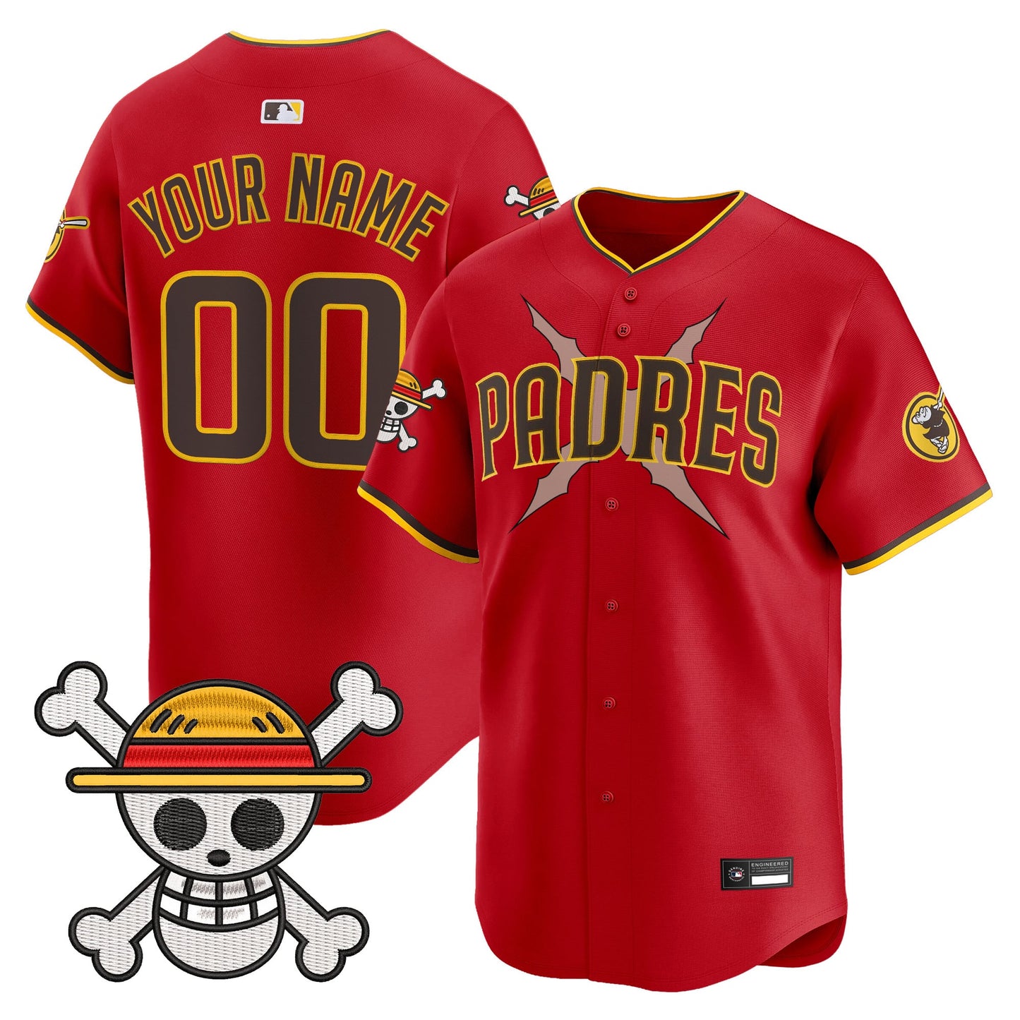 San Diego Padres x OP Vapor Premier Limited Custom Jersey - Stitched