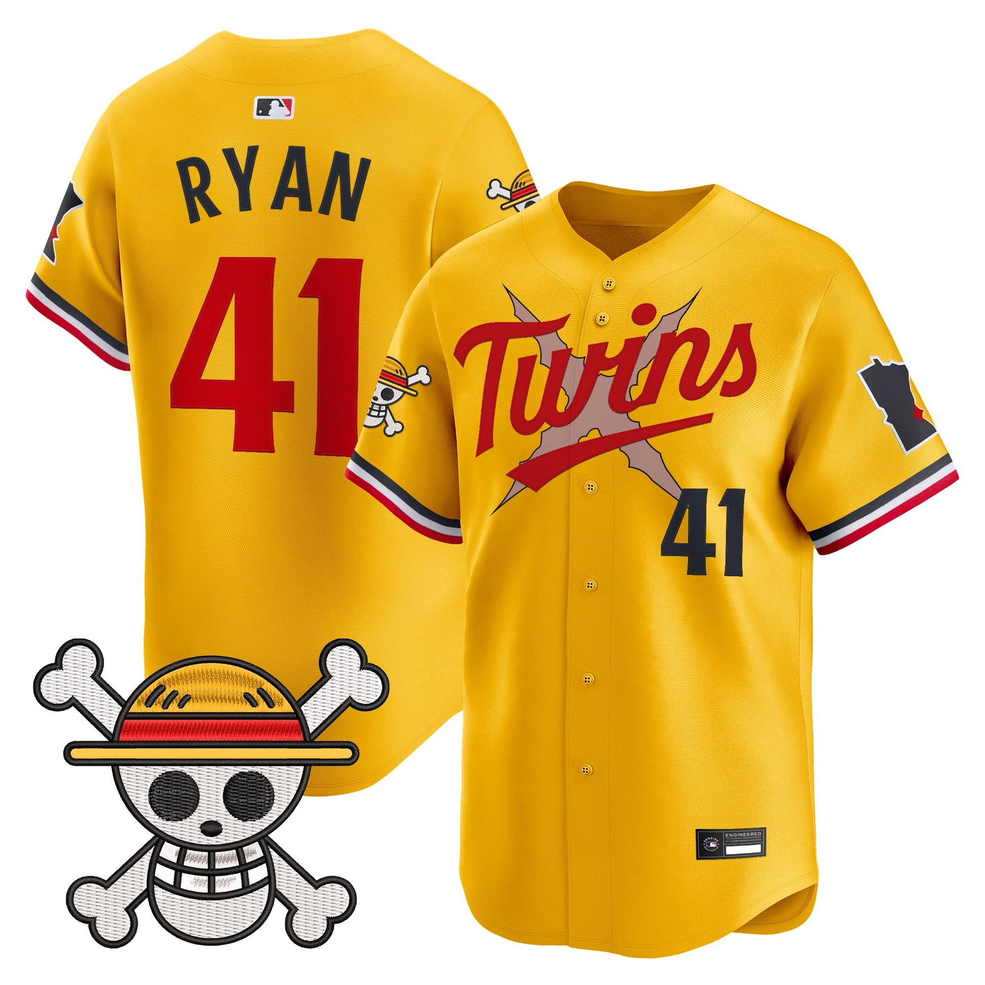 Minnesota Twins x One Piece Vapor Premier Limited Jersey - Stitched
