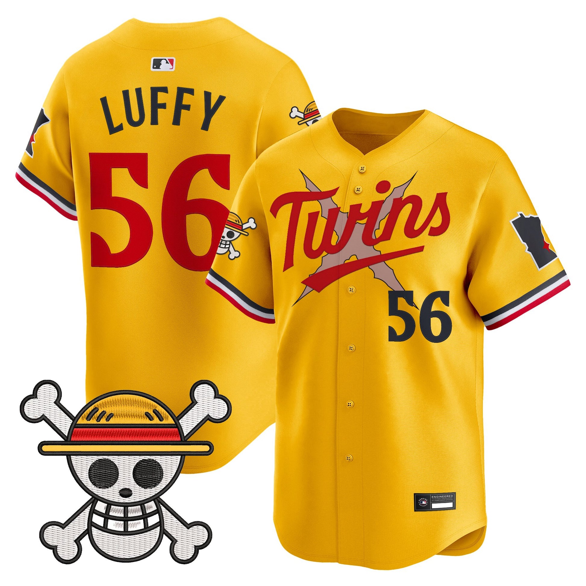 Minnesota Twins x One Piece Vapor Premier Limited Jersey - Stitched